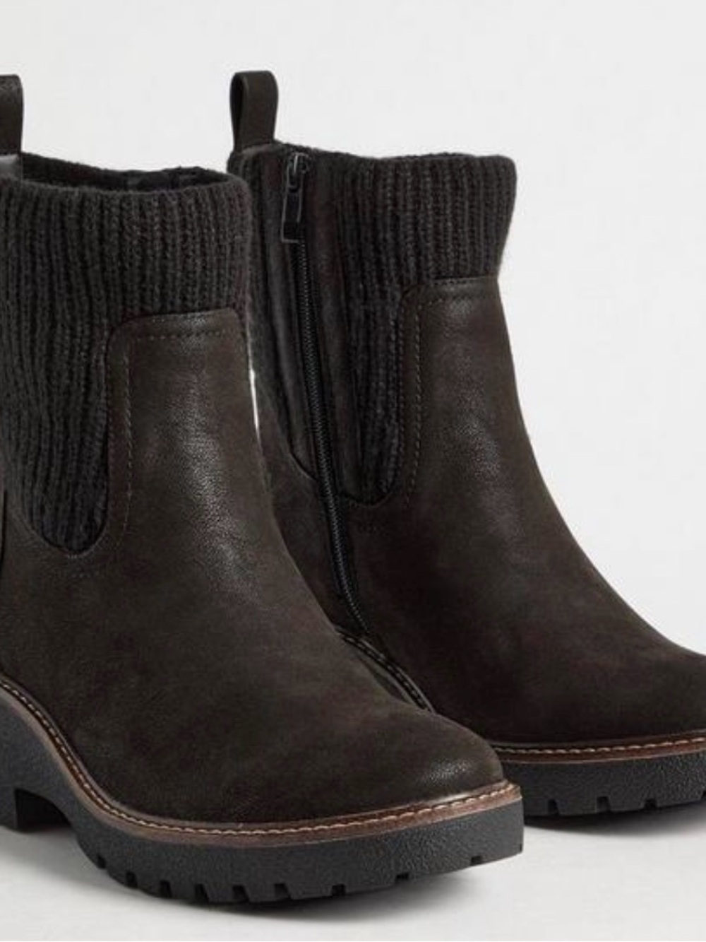 Sweater Cuff Chelsea Bootie (WW)